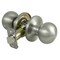 Prosource Passage Knob, Metal, Stainless Steel, 2-3/8 to 2-3/4 in Backset, 1-3/8 to 1-3/4 in Thick Door T9630BRA4V - alternate 1