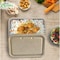 Ecoquality 22oz Rectangular Sugarcane Container With Sugarcane Lid, Compostable Bowl For Meals, 300PK EQCRTBWSL22-300 - alternate 8