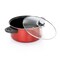 Gibson Everyday Cardinal 7 Piece Nonstick Steel Cookware Set in Red 127788.07 - alternate 9