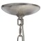 Homeroots Nickel Chandelier Iron Ceiling Light With Clear Shades 651654 - alternate 3