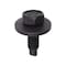 Auveco Hex Head Sems Body Bolt with a Dog Point 1/4-20 x 3/4in Black, 50PK 24177 - alternate 1