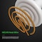 Simple Deluxe Ceramic Heat Emitter 100W Reptile Heat Lamp Bulb No Light Emitting Brooder Coop Heater for Amphibia PTBULBINVISIBLE100WHT - alternate 7