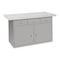 Pucel Cabinet Workbench w/ Drawers, Laminate Top, 60 in W x 34 in H x 30 in D, Putty LW-3060-CD - alternate 1