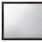 Homeroots 35" Espresso Wood Mounted Dresser Mirror 285864 - alternate 4