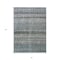 Homeroots 8' X 10' Teal Blue Light Blue And Gray Striped Washable Indoor Outdoor Area Rug 605696 - alternate 9