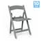 Flash Furniture HERCULES Kids Gray Resin Folding Chairs with White Gray Padded Seat, 10PK 10-LE-L-1K-GY-GG - alternate 10