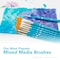 Princeton Select Artiste Oval Mop Brush, Synthetic, Short Handle Mixed Media, Size 1/2 inch, 3PK P3750OM050 - alternate 6