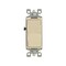 Leviton AC Quiet Switch Decora 15 amps Single Pole Rocker Ivory Ivory 05601-2IS - alternate 1