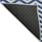 Homeroots 9' X 12' Navy Blue And Ivory Chevron Washable Indoor Outdoor Area Rug 595329 - alternate 8