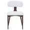 Leisuremod Dilenny Faux Leather Dining Chair - Modern Padded Side Chair with Steel Legs DC49W - alternate 8