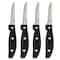 Oster Granger 4.5 in. Stainless Steel Blade Steak Knife Set in Black (4 Pack) 75681.04 - alternate 3