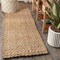 Jonathan Y Estera Hand Woven Boucle Chunky Jute Natural 2 ft. x 12 ft. Runner Rug NFR102A-212 - alternate 1