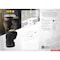 Mechanix Wear Knee Pads, Non-marring, Airprene, Foam Rubber Pad, High Density Plastic, Kevlar(R) Cap, 2 Straps MKP-05-700 - alternate 3