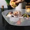 Smarty Had A Party 2 qt. Clear Oval Plastic Serving Bowls (24 Bowls), 24PK 6922-CASE - alternate 1