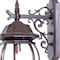 Homeroots Three Light Dark Brown Hanging Glass Globe Wall Light 398385 - alternate 4