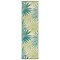 World Rug Gallery Modern Floral Reversible Plastic Runner Rug 2 ft 6 in x 8 ft Green 6053GREEN27X8 - alternate 8