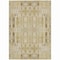 Homeroots 5' X 8' Beige Ivory And Tan Moroccan Washable Indoor Outdoor Area Rug 577176 - alternate 9
