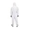 Pip PosiWear BA Coverall with Hood, Elastic Wrist & Ankle, 58 gsm, 25PK 3606/2XL - alternate 2
