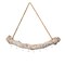 Uniquewise 32-inch Natural Jujube Wooden Log Hanging Farmhouse Wall Decor with 8 Hooks for Wall Accessories QI004776-8 - alternate 1