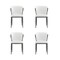 Manhattan Comfort Kirsten Dining Chair in White, 4PK 2-DC098-WH - alternate 8
