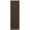 Ekena Millwork True Fit PVC Single X-Board Farmhouse Fixed Mount Shutters, Raisin Brown, 12W x 32H, PR TFP001FH12X032TB - alternate 14