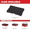 Milwaukee Tool PACKOUT Tool Case With Customizable Insert, Polymer, Black/Red, 20-1/2 in W x 15 in D x 6 in H 48-22-8450 - alternate 11