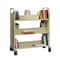 Hirsh Hirsh Double-sided Mobile Book Cart for Schools, Putty 21785 - alternate 7