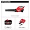 Milwaukee Tool M18(TM) Cordless Battery-Powered Handheld Leaf Blower Kit, 500 cfm, 120 mph, Battery Included 3017-21HD - alternate 2