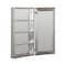 Craft And Main Medicine Cabinet, 15x36 in, Aluminum MMC1536-BN - alternate 6
