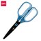 Deli Scissors, Soft-Touch Handles, Round Tip, Blue, 1/Blister, 12PK EZ507 - alternate 1