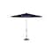 Treasure Garden 11 ft Patio Umbella, aluminum, fiberglass ribs, outdoor, Navy UM841-SS 5439 Navy - alternate 1