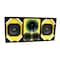 Deejay Led Loaded Box w/Two Despacito Heavy Duty 6-in Woofers One Horn and w/Two Bullet Tweeters YELLOW TBH6YELLOW - alternate 6