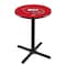 Holland Bar Stool Co 42" Blk Wrinkle Western Kentucky Pub Table, 36" dia. Top L211B4236WestKy - alternate 1