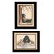 Homeroots Set Of Two Gone Fishing 2 Black Framed Print Wall Art, 2PK 406208 - alternate 1