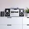 Trexonic 3-Speed Turntable  Home Stereo System with CD Player, Double Cassette Player, Bluetooth TRX-11BS - alternate 7