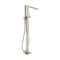 Hansgrohe Tecturis E Freestanding Tub Filler with 1.75 GPM Handshower in Brushed Nickel 73445821 - alternate 1