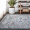 Jonathan Y Modern Persian Vintage Medallion Light Gray/Blue 4 ft. x 6 ft. Area Rug MDP105A-4 - alternate 5