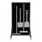 5S Supplies Housekeeping Shadow Board Broom Station V10, Black / Gray, Kit, No Text HSB-V10-BLACK/GRAY-KIT-NO TEXT - alternate 1