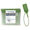 Kable Kontrol Pull Tight Cable Zip Tie Seals, Numbered Tamper Evident, 12in L, 50 Lbs Strength, Green, 50PK CTPT-12-50-GN - alternate 1
