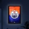 Holland Bar Stool Co Edmonton Oilers 15.75 in. x 23.5 in. LED Snap Frame Lightbox by Company LBSnap - alternate 4