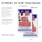 Signmission We Buy Cell Phones, Vinyl Decals Only 24 Inch x 36 Inch, Vinyl Decal, 2PK DSB-2436-2PACK-We Buy Cell Phones - alternate 2