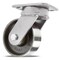 Hamilton Kingpinless Swivel Caster, 5" x 2" Forged Steel Wheel, 1/2" Sealed Precision Ball Bearings S-ZFWH-5FSB-FB - alternate 1