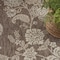 Homeroots 8' X 10' Brown And Ivory Floral Indoor Outdoor Area Rug 550207 - alternate 8