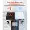Vevor Window Awning Door Canopy 56x24 in Outdoor Steel Front Door Awnings Anti-Rust CGW-56INCH - alternate 7