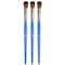 Princeton Select Artiste Oval Mop Brush, Synthetic, Short Handle Mixed Media, Size 1/2 inch, 3PK P3750OM050 - alternate 1