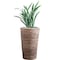 Vintiquewise Banana Rope Wicker Indoor Planter Pot with Metal Pot Insert, Large QI003632.L - alternate 10