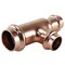 Apollo Tee, 3/4 x 1/2 x 1/2 in, Press Fit, Copper, 300 psi Pressure XPRT341212 - alternate 1