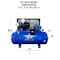 Eagle 120 Gallon 36 CFM Air Compressor 101120H2-MS208 - alternate 3