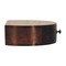 Homeroots 4" Brown Solid Wood Round One Drawer Nightstand 651764 - alternate 7