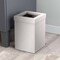 Gatco Modern Square 3 Gal. Wastebasket, Satin Nickel 1914 - alternate 3
